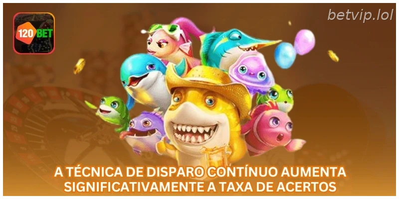 A técnica de disparo contínuo aumenta significativamente a taxa de acertos.