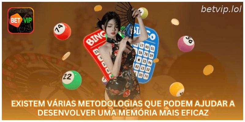 Existem várias metodologias que podem ajudar a desenvolver uma memória mais eficaz.