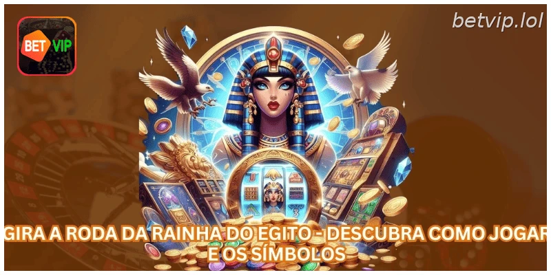 Gira a Roda da Rainha do Egito - Descubra Como Jogar e os Símbolos.