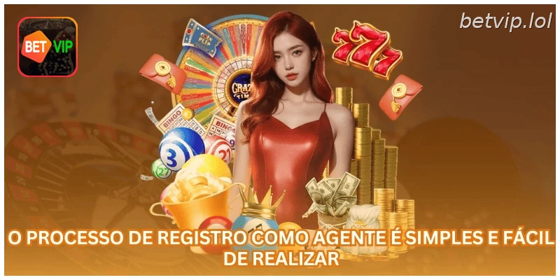 O processo de registro como agente é simples e fácil de realizar.